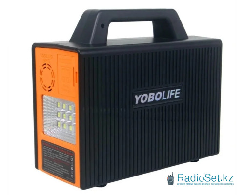 Солнечная электростанция Yobolife LM-9151 (150 Вт) c преобразователем на 220В и возможностью подключения внешнего АКБ Солнечная электростанция Yobolife LM-9151 (150 Вт) c преобразователем на 220В и возможностью подключения внешнего АКБ
